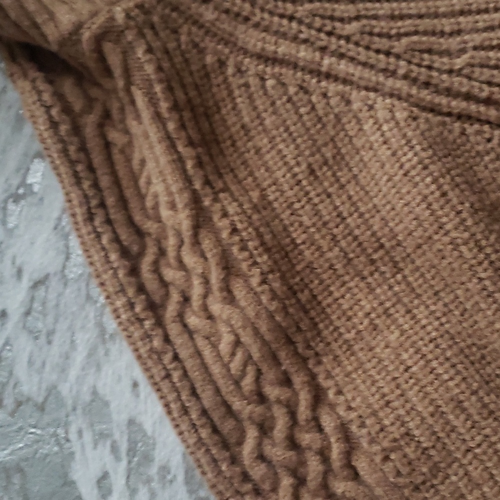 Anthropologie Kali Poncho Turtleneck Sweater SzXS/S - Picture 7 of 10